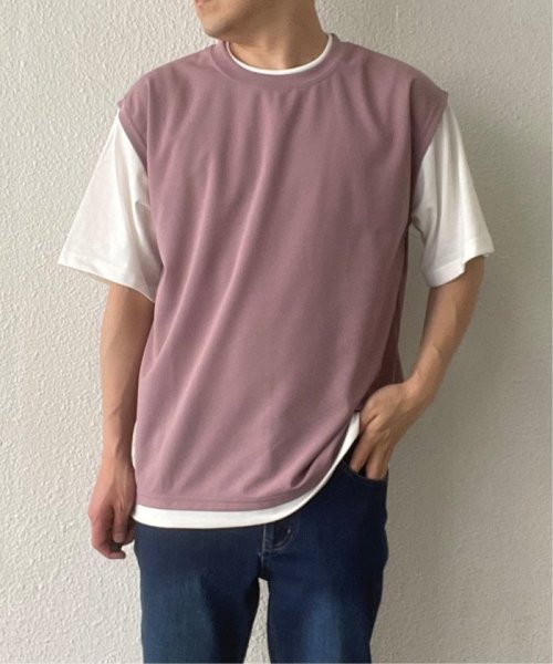 イッカ Ikka マルチファンクションフェイクベストtシャツ Magaseek イッカ Ikka マルチファンクションフェイクベストtシャツ Magaseek