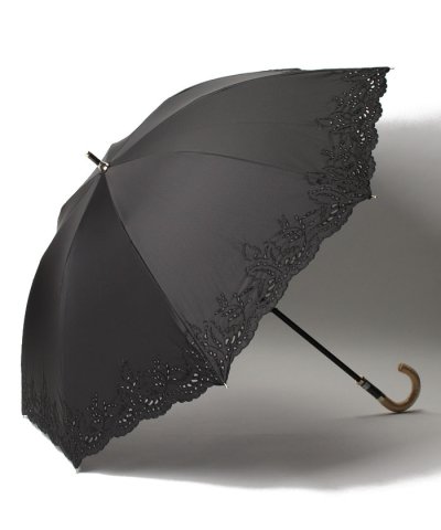 ビューランス　幾何学柄　晴雨兼用傘(1段スライドショート傘)