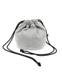 Tabeez/福助 公式 バッグ　巾着 ユニセックス Tabeez(タビーズ)　ヘリンボーン　9601－300<br>グレー レディース　メンズ　福助足袋　日本製 フクスケ　/504688873
