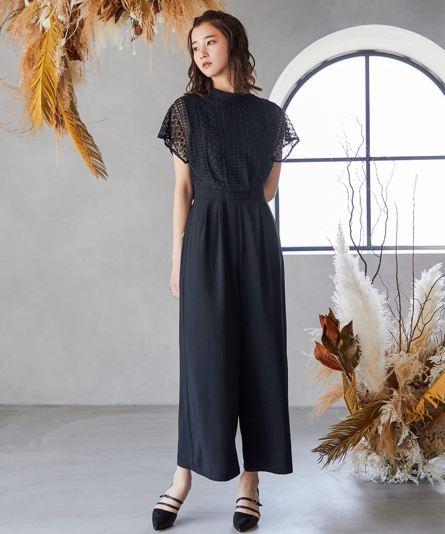 32 割引 一つ目の項目を先に選択してください S M L Xl驚きの価格 結婚式オールインワンパーティードレスワイドパンツパンツドレスレースフレンチスリーブ切り ワンピース ドレス レディース服 一つ目の項目を先に選択してください Smlxl Urbanfarminginstitute Org