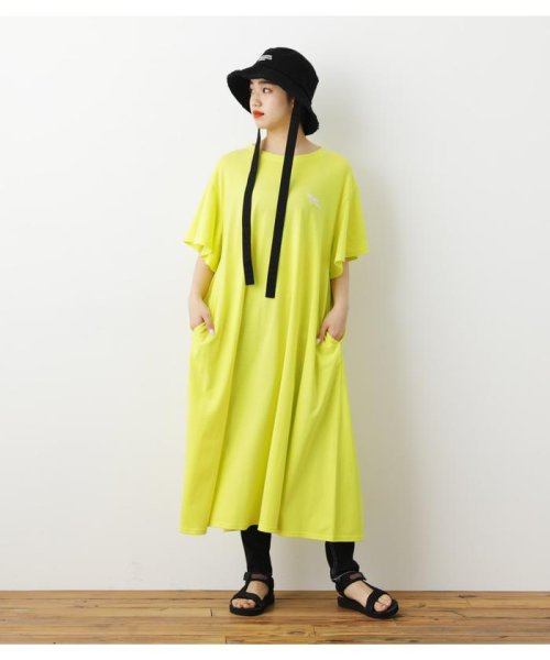 セール ロデオクラウンズワイドボウル Rodeo Crowns Wide Bowl 袖フリルワンピース Magaseek