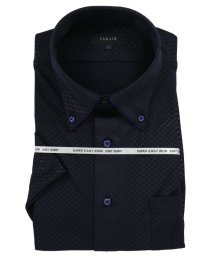 TAKA-Q/クールパス/COOLPASS スタンダードフィット ボタンダウン 半袖 ニット 半袖 シャツ メンズ ワイシャツ ビジネス ノーアイロン 形態安定 yシャツ 速/504693464