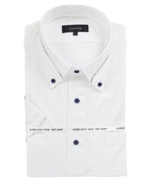 TAKA-Q/クールパス/COOLPASS スタンダードフィット ボタンダウン 半袖 ニット 半袖 シャツ メンズ ワイシャツ ビジネス ノーアイロン 形態安定 yシャツ 速/504693465