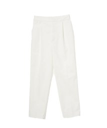 MICA&DEAL(マイカアンドディール)/tuck tapered pants/WHITE