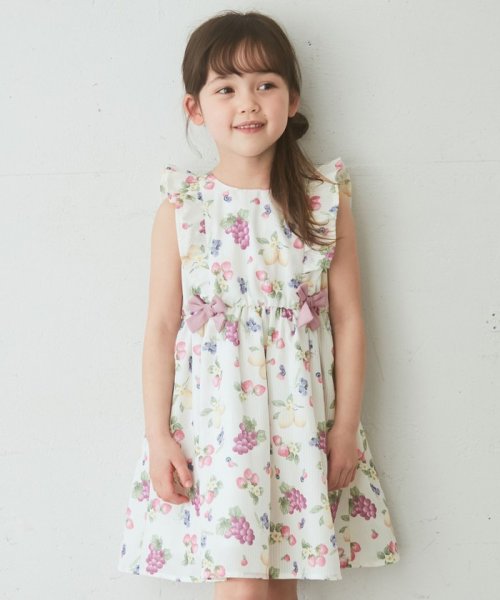 フルーツプリントワンピース エニファム キッズ Anyfam Kids Magaseek