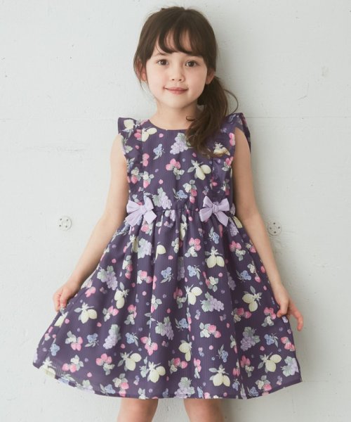 フルーツプリントワンピース エニファム キッズ Anyfam Kids Magaseek
