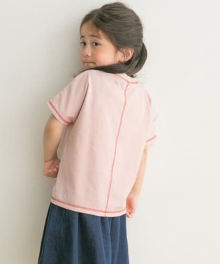 URBAN RESEARCH DOORS（Kids）/カラーステッチフレンチスリーブTシャツ(KIDS)/504694141