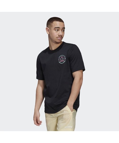 セール クラブロゴ 半袖tシャツ アディダス オリジナルス Adidas Originals Magaseek