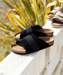 green label relaxing(グリーンレーベルリラクシング)/＜BIRKENSTOCK＞Kyoto キョウト サンダル/BLACK