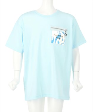 ANAP KIDS/クリアワッペンポケットビッグTシャツ/504694738