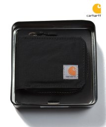 marukawa shonan(marukawa shonan)/【Carhartt/カーハート】ナイロンダック ハーフジップウォレット /CRHTT0237 ユニセックス 男女兼用 メンズ 財布 ウォレット/ブラック