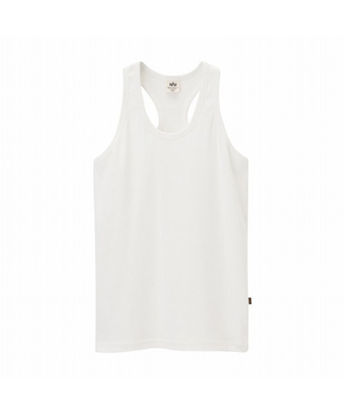 セール Alpha アルファ 無地リブタンクトップ Tc1523 0 マックハウス メンズ Mac House Men Magaseek