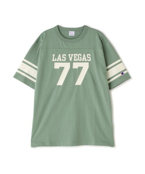 Champion ストライプドスリーブtシャツ ナチュラルビューティーベーシック Natural Beauty Basic Magaseek