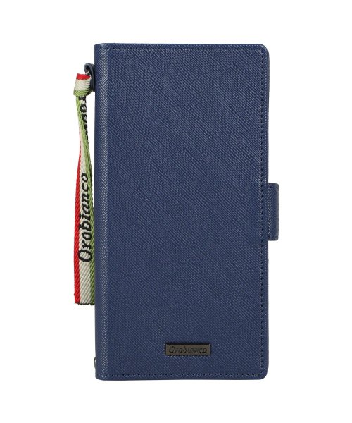 Orobianco(オロビアンコ)/オロビアンコ Orobianco iPhone 13 ケース スマホ 携帯 手帳型 メンズ レディース PU LEATHER BOOK TYPE CASE/ダークブルー