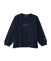 MAC HOUSE(women)(マックハウス（レディース）)/Champion チャンピオン ロングスリーブTシャツ CW－V403/ネイビー