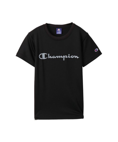 MAC HOUSE(kid's)(マックハウス（キッズ）)/Champion チャンピオン ドライ半袖Tシャツ CK－TS321－1/ブラック