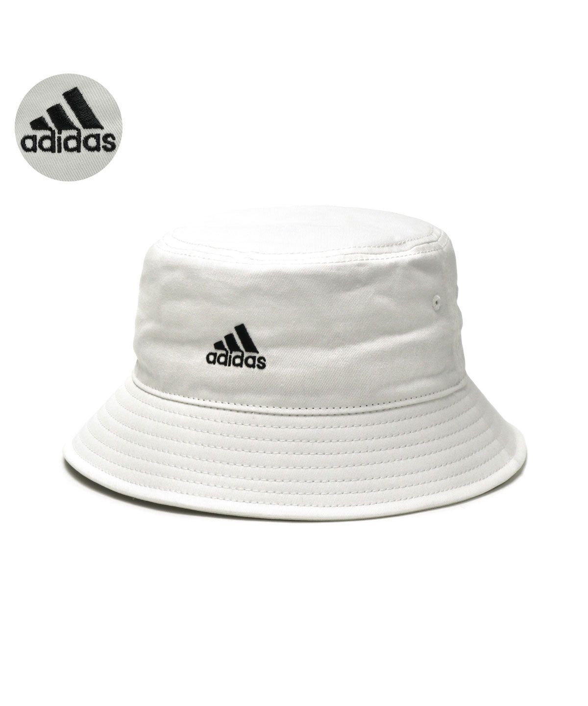 アディダス バケットハット adidas ADS BOS CT BUCKET HAT 帽子 バケハ ロゴ 刺繍 綿 コットン 117－111701