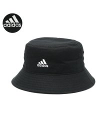 Adidas(アディダス)/アディダス バケットハット adidas ADS BOS CT BUCKET HAT 帽子 バケハ ロゴ 刺繍 綿 コットン 117－111701/ブラック