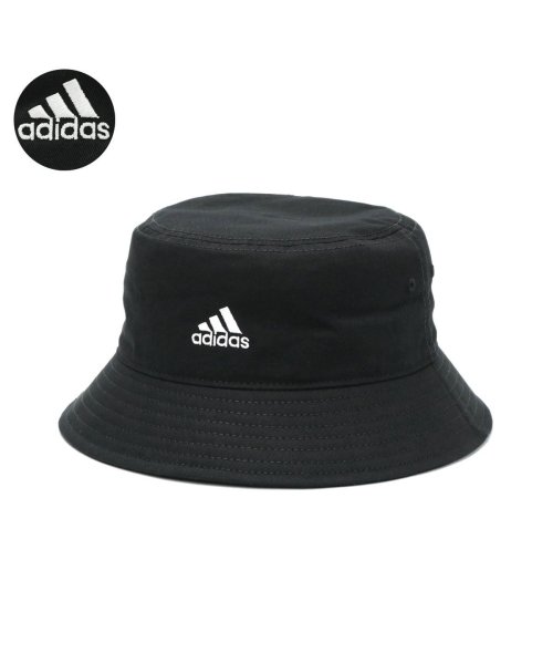 adidas(adidas)/アディダス バケットハット adidas ADS BOS CT BUCKET HAT 帽子 バケハ ロゴ 刺繍 綿 コットン 117－111701/ブラック