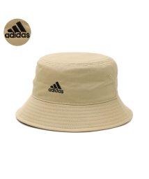 Adidas(アディダス)/アディダス バケットハット adidas ADS BOS CT BUCKET HAT 帽子 バケハ ロゴ 刺繍 綿 コットン 117－111701/ライトベージュ