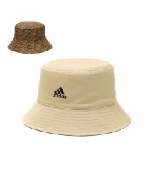 Adidas(アディダス)/アディダス バケットハット adidas ADM REVERSIBLE PT BUCKET 帽子 バケハ リバーシブル ロゴ 刺繍 111－711536/ベージュ