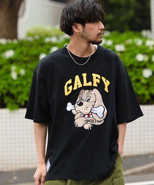 Galfy わんわん大学teeガルフィ ガルフィー Tシャツ メンズ ブランド おしゃれ カジュアル ファッション 半袖 大きいサイズ ビッグシルエット オーバ エスビーセレクト Sb Select Magaseek