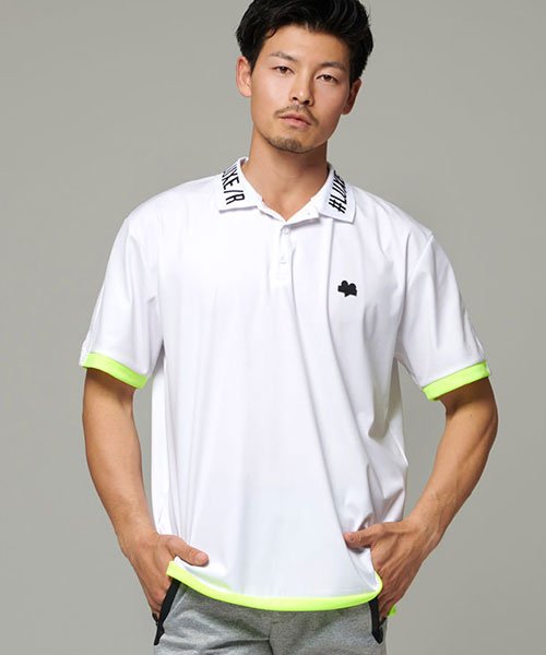 Luxe R 吸水速乾デオドラントテープ付きストレッチ半袖ポロシャツ メンズ ブランド おしゃれ 大人 半袖 トップス 刺繍 ワッペン ロゴ ラグジュアリースポ エスビーセレクト Sb Select Magaseek