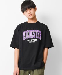 RAT EFFECT(ラット エフェクト)/アーチロゴプリントTシャツ/ブラック