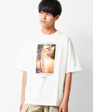 RAT EFFECT/フロントフォトプリントTシャツ/504697215