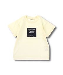 BRANSHES(ブランシェス)/【bコレ / 綿100％】グラフィック半袖Tシャツ/アイボリー