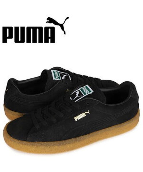 セール プーマ Puma Puma プーマ スウェード クレープ スニーカー メンズ スエード Suede Crepe ブラック 黒 02 Magaseek