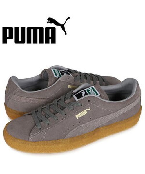 Puma プーマ スウェード クレープ スニーカー メンズ スエード Suede Crepe グレー 03 プーマ Puma Magaseek