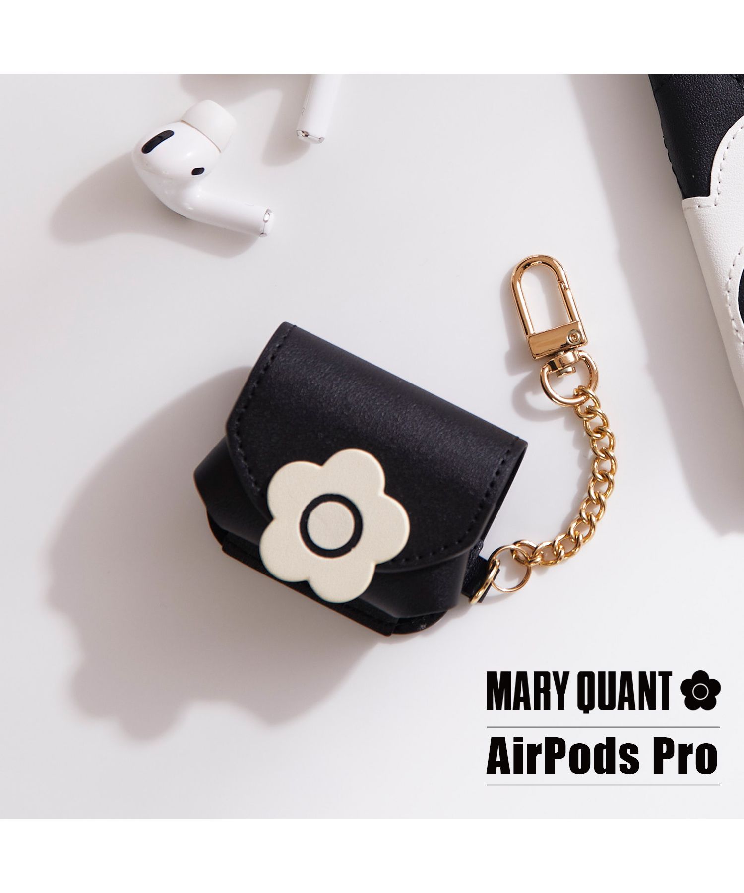 MARY QUANT マリークヮント エアーポッズプロ AirPods Proケース