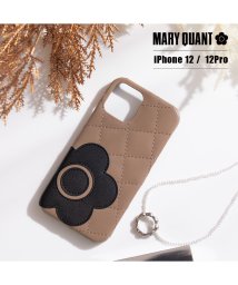 MARY QUANT/MARY QUANT マリークヮント iPhone12 12 Pro ケース スマホケース 携帯 レディース マリクワ PU QUILT LEATHER BAC/504683283
