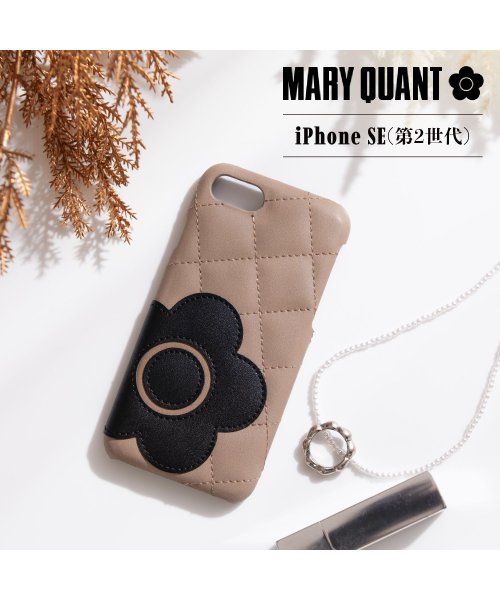 MARY QUANT(マリークヮント)/MARY QUANT マリークヮント iPhone SE 8 7 6s ケース スマホケース 携帯 アイフォン レディース マリクワ PU QUILT LEAT/その他系1