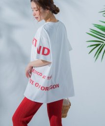 VICKY(ビッキー)/カットゥンロゴTシャツ《洗濯機で洗える》/レッド系その他