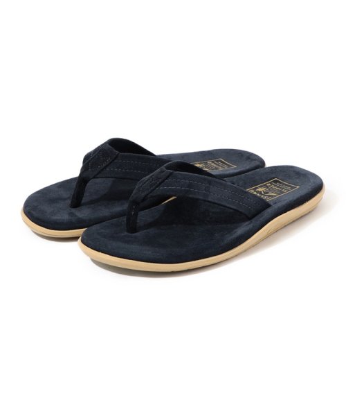 TOMORROWLAND GOODS(TOMORROWLAND GOODS)/ISLAND SLIPPER PT203 スエードトングサンダル/67ダークブルー