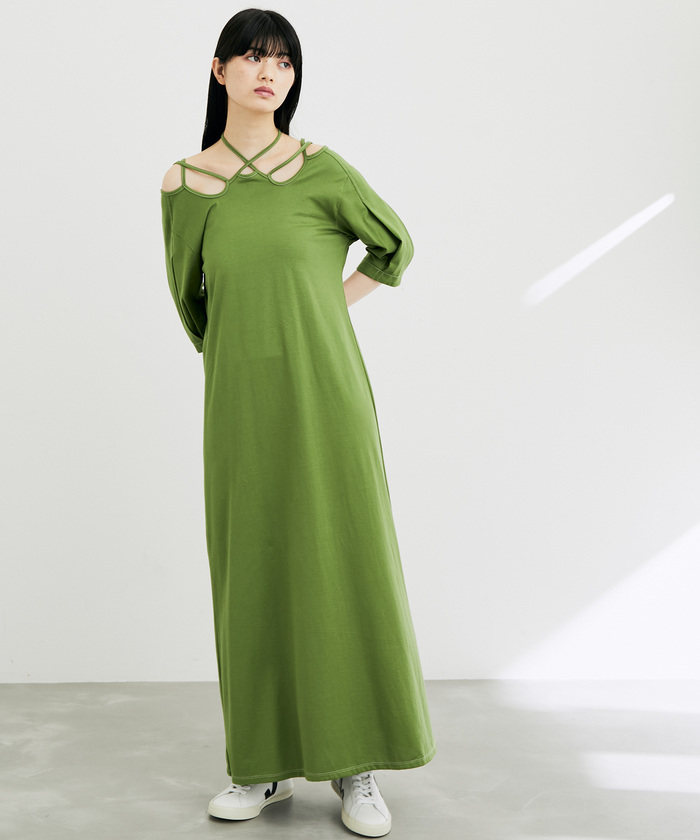 MURRAL】Ivy half sleeve dress(504698196) | アダム エ ロペ(ADAM ET ...