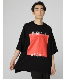 semanticdesign/ボックス英字 クルーネック 半袖BIGTシャツ 半袖 メンズ Tシャツ カットソー カジュアル インナー ビジネス ギフト プレゼント/504699111