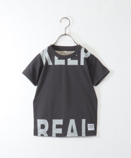 ikka kids(イッカ　キッズ)/【キッズ】ビッグロゴTシャツ（120〜160cm）/ブラック