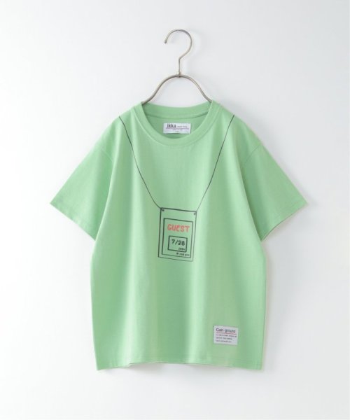 ikka kids(イッカ　キッズ)/【キッズ】パスケースモチーフTシャツ（100〜160cm）/その他