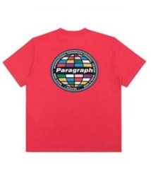 VENCE　EXCHANGE/パラグラフバックロゴカラープリントTシャツ/504605018