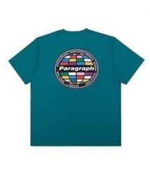 VENCE　EXCHANGE/パラグラフバックロゴカラープリントTシャツ/504605018