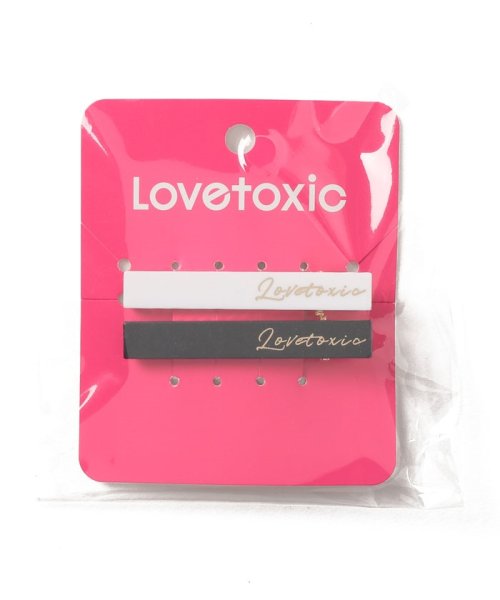 Lovetoxic(ラブトキシック)/クリップピンSET/ホワイト