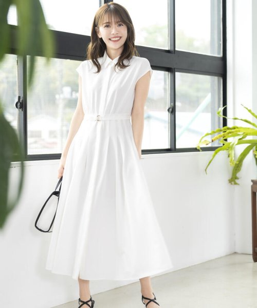 衿付きフィット フレアワンピース ミッシュマッシュ Misch Masch Magaseek