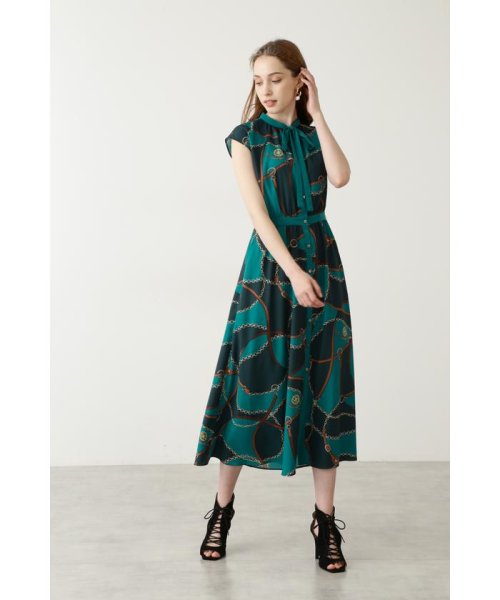 スカーフプリントワンピース ピンキー アンド ダイアン Pinky Dianne Magaseek