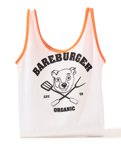 TOMORROWLAND BOYS & GIRLS(TOMORROWLAND BOYS AND GIRLS)/【別注】Bareburger × BOYS & GIRLS ベアマルシェバッグ/27ベアホワイト