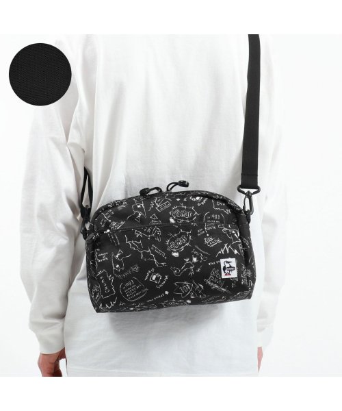 CHUMS(チャムス)/【日本正規品】 チャムス バッグ CHUMS ショルダーバッグ RECYCLE BAG  斜めがけ ショルダー A5 CH60－3120/ブラック系2