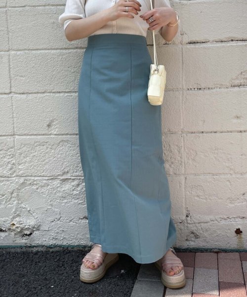 麻混シームロングタイトスカート アルシーヴ Archives Magaseek 麻混シームロングタイトスカート アルシーヴ Archives Magaseek