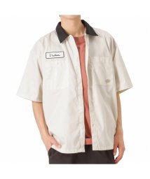 MAC HOUSE(men)(マックハウス（メンズ）)/Dickies ディッキーズ クレリックツイルシャツ 2278－1031/ホワイト